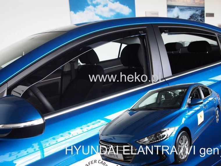 Ветробрани Team HEKO за HYUNDAI ELANTRA (2016 + ) Sedan - 4бр. предни и задни - Avtozona