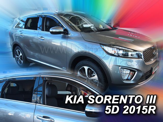 Ветробрани Team HEKO за KIA SORENTO (2015 + ) 5 врати - 4бр. предни и задни - Avtozona