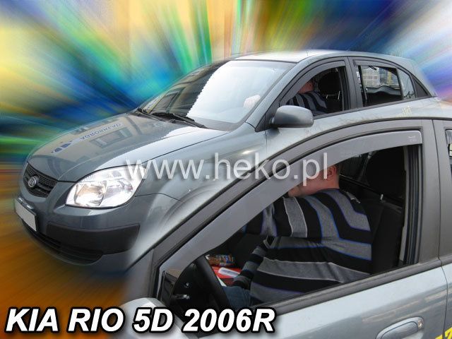 Ветробрани Team HEKO за KIA RIO (2005-2011) Sedan - 4бр. предни и задни - Avtozona