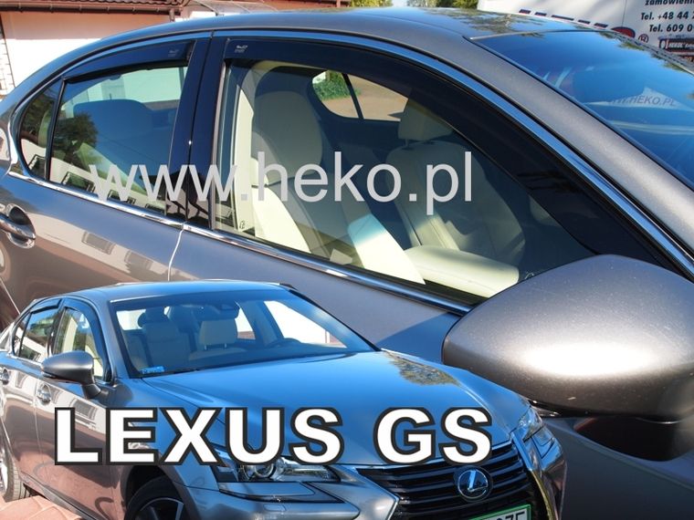 Ветробрани Team HEKO за LEXUS GS (2012 + ) Sedan - 4бр. предни и задни - Avtozona