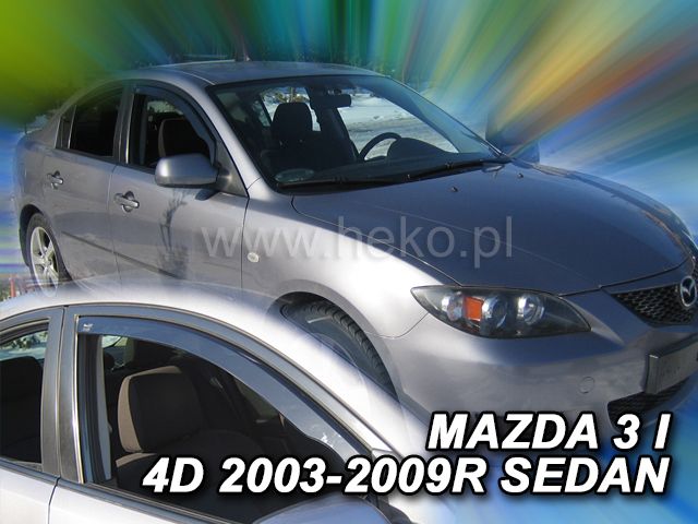 Ветробрани Team HEKO за MAZDA 3 (2003-2009) 5 врати sedan - 2бр. предни - Avtozona