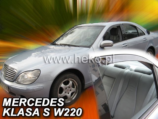 Ветробрани Team HEKO за MERCEDES S-Class W220 (1999-2005) Sedan (дълга база) - 4бр. предни и задни - Avtozona