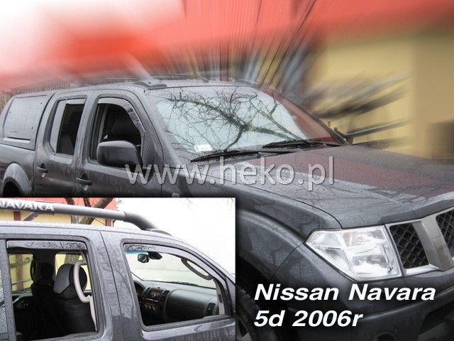 Ветробрани Team HEKO за NISSAN NAVARA / PICK UP (2005-2014) 4 врати - 4бр. предни и задни - Avtozona