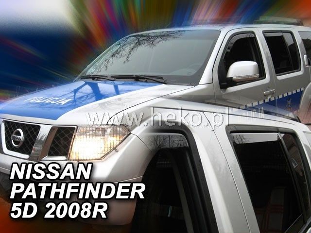 Ветробрани Team HEKO за NISSAN PATHFINDER (2005-2012) 5 врати - 4бр. предни и задни - Avtozona