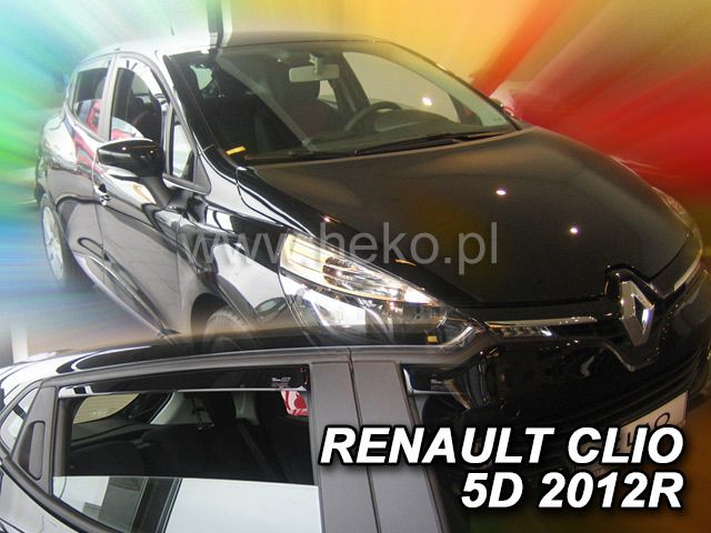 Ветробрани Team HEKO за RENAULT CLIO (2012 + ) 5 врати - 4бр. предни и задни - Avtozona