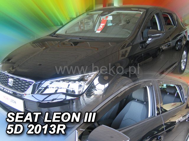 Ветробрани Team HEKO за SEAT LEON (2013 + ) 5 врати - 4бр. предни и задни - Avtozona