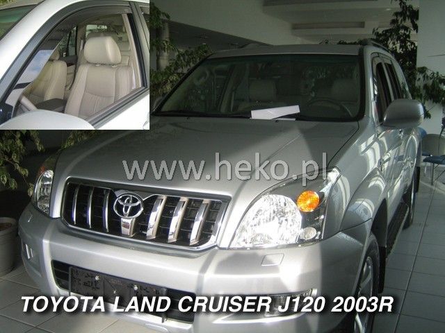 Ветробрани Team HEKO за TOYOTA LAND CRUISER J120 (2003-2009) 3/5 врати - 2бр. предни - Avtozona