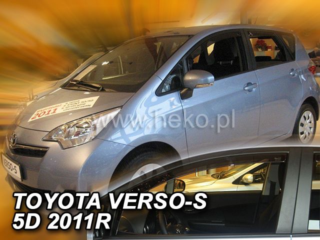 Ветробрани Team HEKO за TOYOTA VERSO-S (2011 + ) 2бр. предни - Avtozona