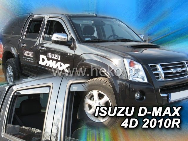 Ветробрани Team HEKO за ISUZU D-MAX (2006-2012) 4 врати / GREAT WALL STEED 3 / 5 - 4бр. предни и задни - Avtozona