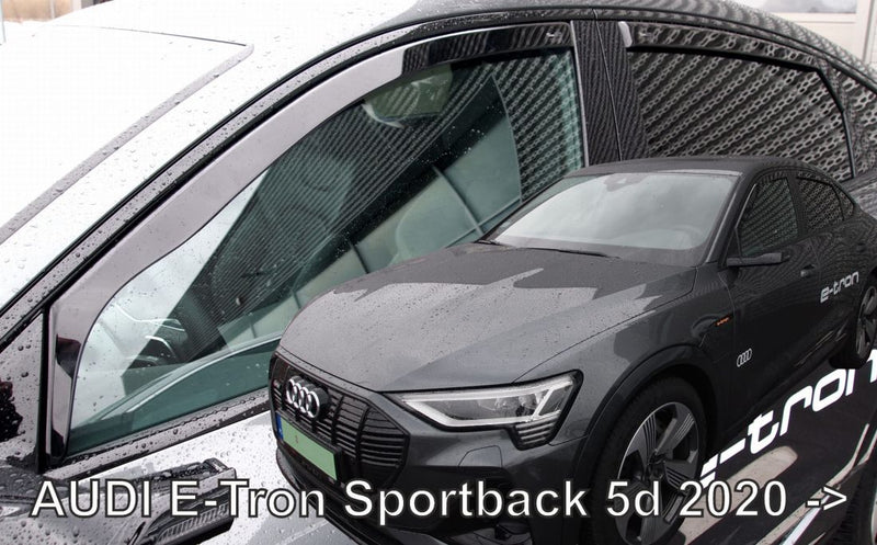 Ветробрани Team HEKO за Audi E-Tron Sportback (2020 + ) 5 врати - 4бр. предни и задни - Avtozona