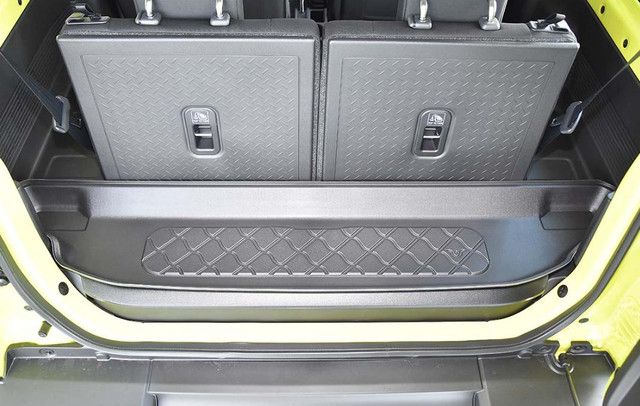 Гумирана стелка за багажник за Suzuki Jimny (2018-2020) upper boot with luggage box behind the 2nd row of seats
