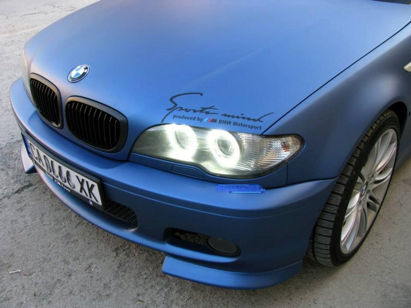 Ангелски Очи Диодни за BMW E46 купе (2003 + ) с 60 диода - Бял цвят - Avtozona