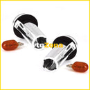 Кристални мигачи FIAT UNO I (83-89) - хром - Avtozona