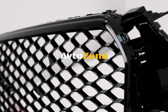 Решетка за Audi A4 B8 Facelift (2012-2015) RS Дизайн Пиано Черно - Avtozona