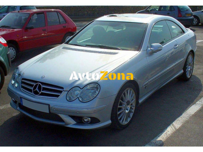 Решетка за Mercedes CLK W209 (2002 + ) - черна - Avtozona