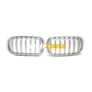 Решетки за BMW X6 F16 (2014-2019) - Хром / Сиви - Avtozona