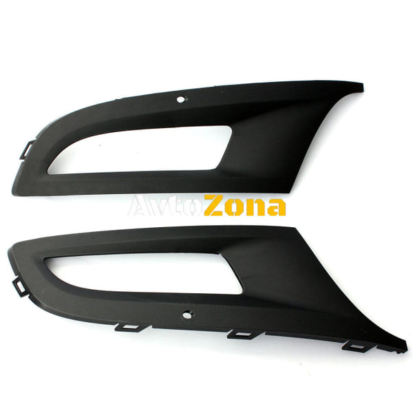 Решетки за Халогени - Volkswagen Фолксваген VW Polo Поло MK8 6R 09-14 - Avtozona