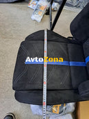 Спортни седалки велурени – Черни със синя лента 2бр. в к-т - Avtozona