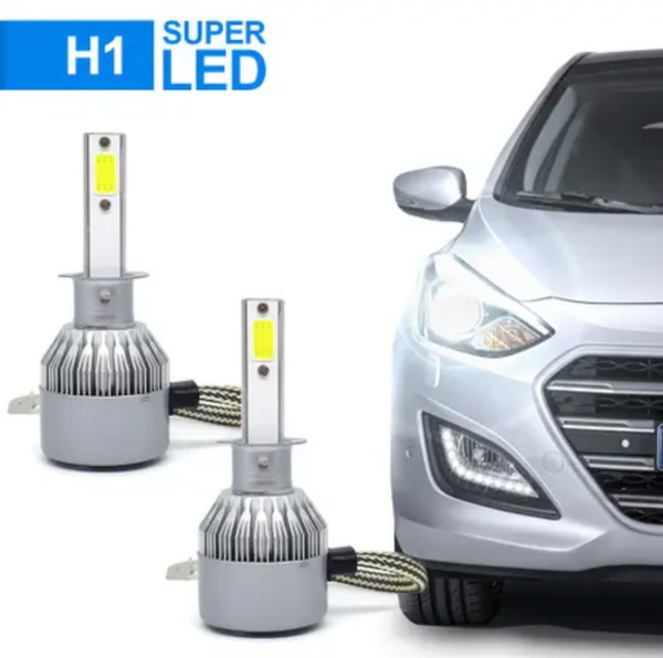 Комплект от 2 LED крушки H1 – 36W, 7600lm, 12/24V, 6000K