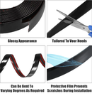 Самозалепваща лайсна протектор – 25мм х 15м - Avtozona