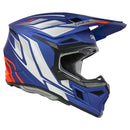 Мотокрос каска O’NEAL 3SERIES VERTICAL BLUE/WHITE/RED V.24 - Avtozona