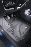 3D Гумени стелки Sahler за Dacia Dokker Van (2012+), 2 части, черни