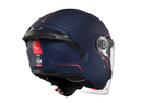 Скутер каска MT COSMO SV SOLID A7 MATT BLUE - Avtozona