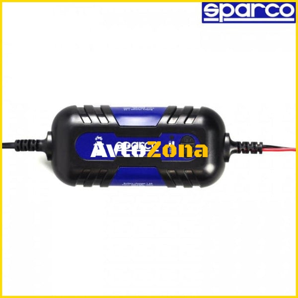 Зарядно за акумулатор Sparco - 1.2Amp 6V / 12V - Avtozona