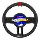 Калъф за волан Sparco - Червен ринг и червен шев - Avtozona