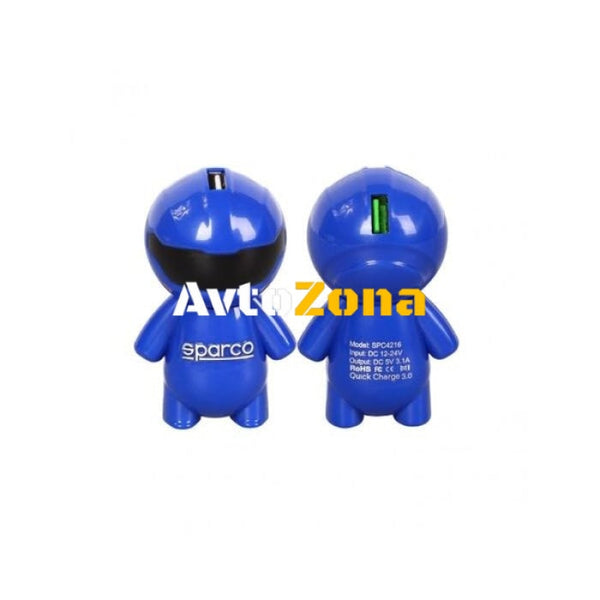 USB ЗАРЯДНО ЗА ТЕЛЕФОН SPARCO SPC4216 - Avtozona