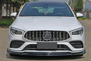 Спойлер за предна броня за Mercedes CLA X118 C118 Sport Line CLA35 (2019-2023) Piano Black - Avtozona