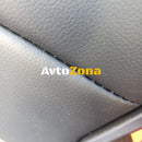 Спортни седалки тип Рекаро – Черни с червени акценти 2бр. в к-т - Avtozona