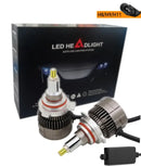 Комплект 3D CSP LED ЛЕД диодни крушки H11 H8 H9 Х11 Х8 Х9 12V 100W 20000lm за фарове Canbus без грешки 360° градуса - Avtozona