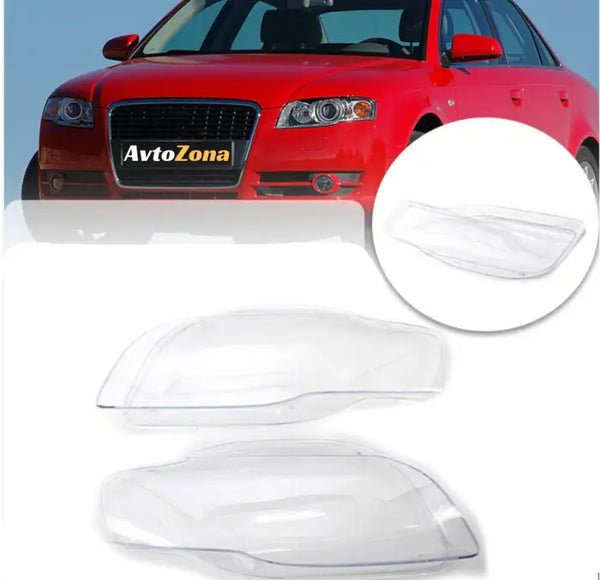Стъкла за фарове Audi A4 B7 (2004-2008) - Avtozona