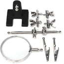 Стойка за запояване с лупа и щипки - Avtozona