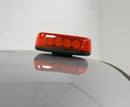 12V 24V Лед Led Диодна Мощна Аварийна Сигнална Лампа Буркан с Магнит 15 режима Оранжево Стъкло За Пътна Помощ Платформа Снегорин и др.