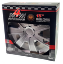 Тасове Argo 15’’ - VR Silver Carbon – 4 броя - Avtozona