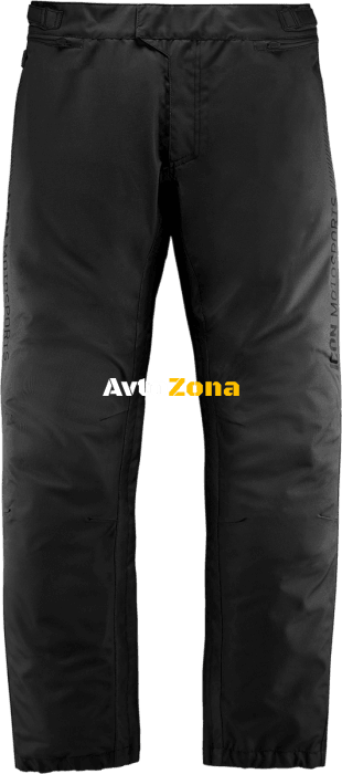 Текстилен мото панталон ICON PDX3 OVERPANTS - BLACK - Avtozona