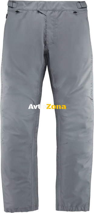 Текстилен мото панталон ICON PDX3 OVERPANTS - GREY - Avtozona