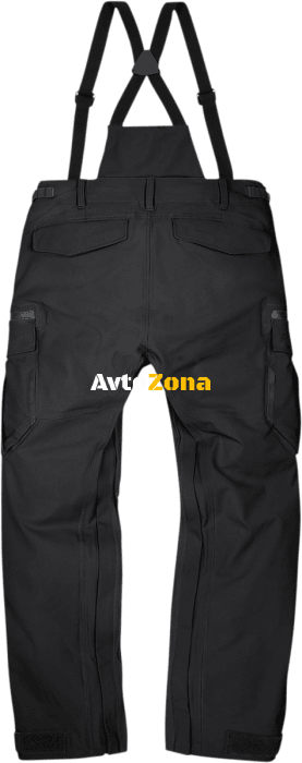 Текстилен мото панталон ICON STORMHAWK WP OVERPANT - BLACK - Avtozona