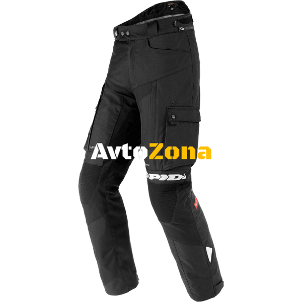 Текстилен мото панталон SPIDI ALLROAD Black - Avtozona