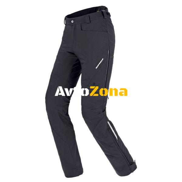 Текстилен мото панталон SPIDI STRETCH TEX EXTREME BLACK - Avtozona