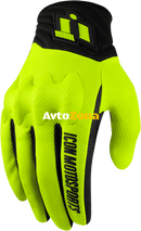 Текстилни мото ръкавици ICON ANTHEM 2 - HI-VIZ - Avtozona
