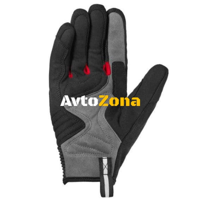 Текстилни мото ръкавици SPIDI FLASH CE RED - Avtozona
