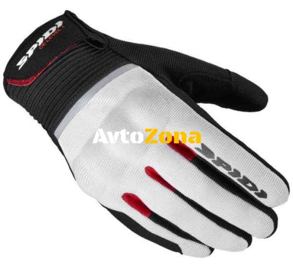 Текстилни мото ръкавици SPIDI FLASH CE RED - Avtozona