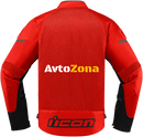 Текстилно мото яке CONTRA2 RED - Avtozona