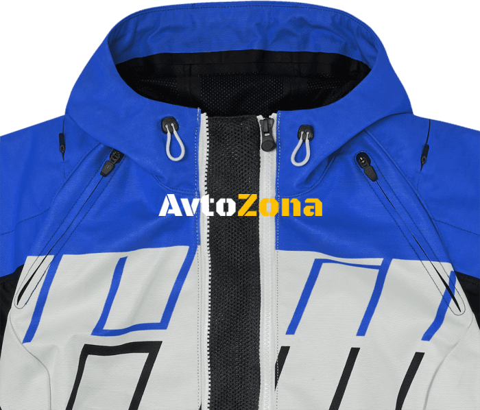 Текстилно мото яке ICON AIRFORM RETRO BLUE - Avtozona