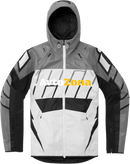 Текстилно мото яке ICON AIRFORM RETRO GRAY - Avtozona