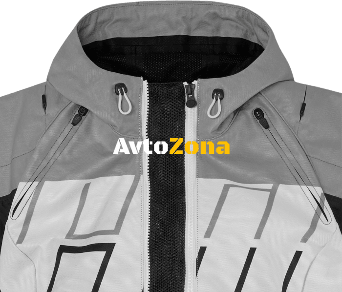 Текстилно мото яке ICON AIRFORM RETRO GRAY - Avtozona