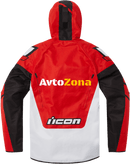 Текстилно мото яке ICON AIRFORM RETRO RED - Avtozona